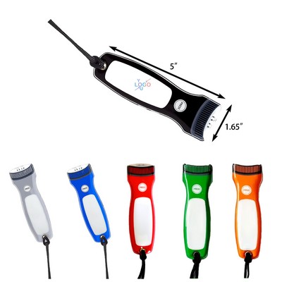 Magnetic PVC Flat Torch Flashlight