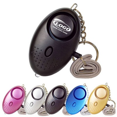 Personal Safe Alarm Keychain with LED Light