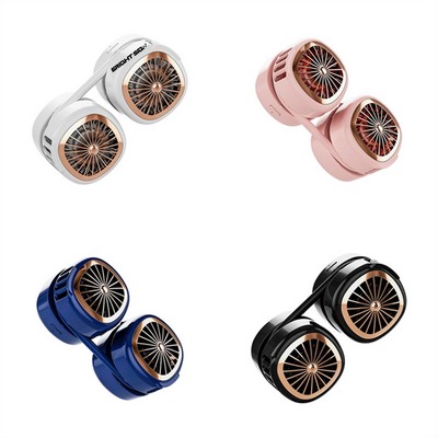 Foldable Pocket Neck Fan with Turbo Silent Technology
