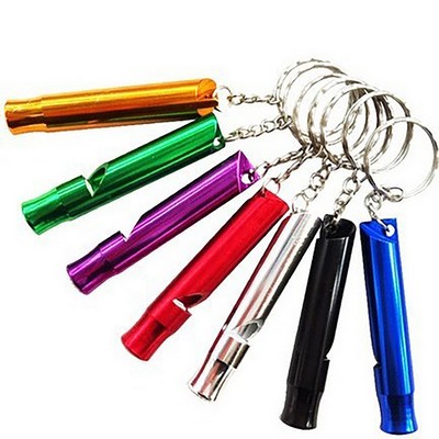 Whistle With Key Ring