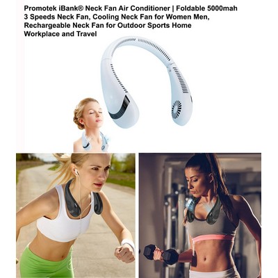 iBank ® USB Rechargeable Neck Fan Air Conditioner