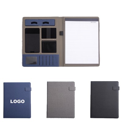 A4 PU Leather Document Folder