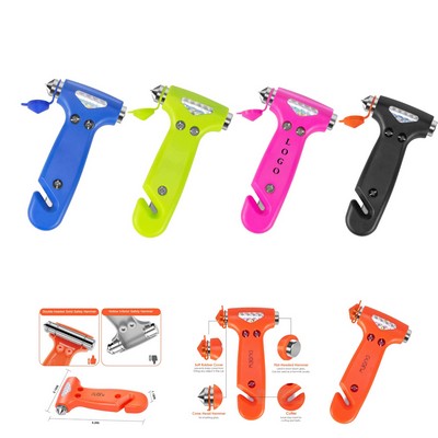 Multi-Functional Car Life Hammer