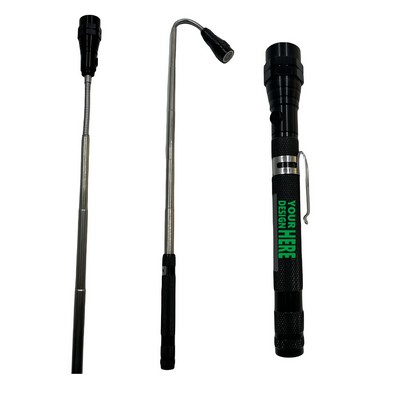 Telescopic Magnetic LED Flashlight