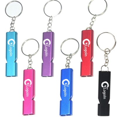 Emergency Survival Whistle with Key Chain Outdoor Loudest