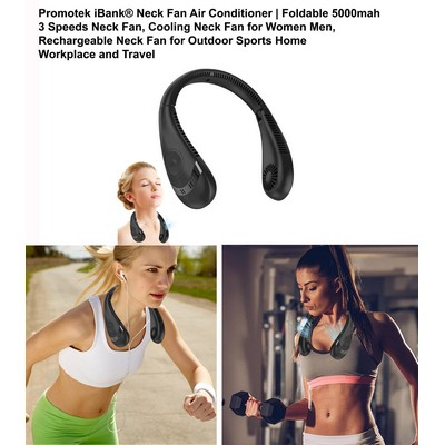 iBank ® USB Rechargeable Neck Fan Air Conditioner