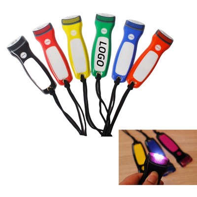 PVC Magnet Flashlight