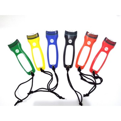 PVC LED Magnetic Flashlight