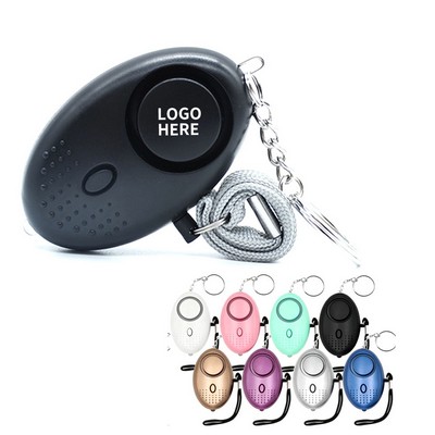 Personal Safety LED Alarm Keychain