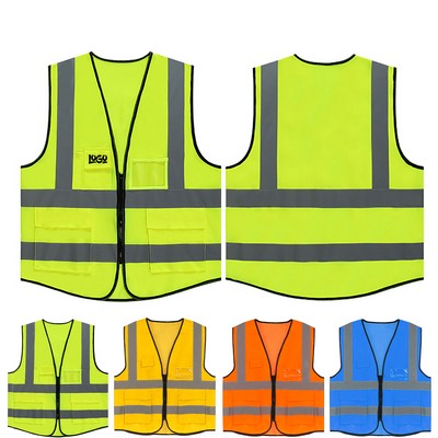 High Visibility Reflective Safety Vest
