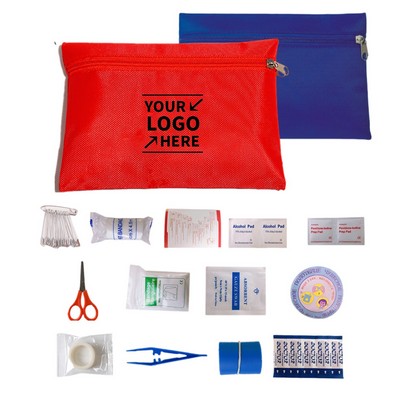 14 Pieces Pocket First Aid Kit