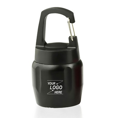 COB LED Flashlight w/Carabiner