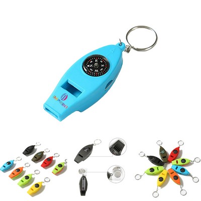 Versatile 4-in-1 Camping Survival Whistle